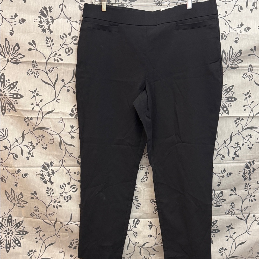 Black Slim Fit Trousers